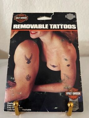 Harley-Davidson Temporary Removable Tattoo Sheet